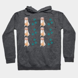 Australian shepherd dog cute pattern Hoodie